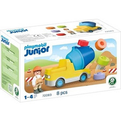 Playmobil Junior Μπετονιέρα Με Εργάτη για 1+ Ετών 72083
