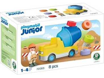 Playmobil Junior Μπετονιέρα Με Εργάτη για 1+ Ετών 72083