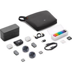 DJI Mic Mini 2 (2 TX + 1 RX + Charging Case) Σετ 2 Ασύρματα Μικρόφωνα Πέτου