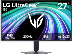 LG UltraGear G5 27G523B-B IPS HDR Gaming Monitor 27" 1920x1080 FHD 200Hz 1ms