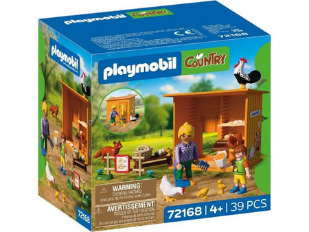 Playmobil Country Κοτέτσι με Αλεπού για 4+ Ετών 72168