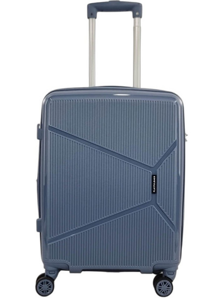 Playbags Collection PP001C Βαλίτσα Καμπίνας 50x40x20cm με 4 Ρόδες Γαλάζια