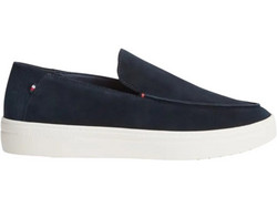 Tommy Hilfiger Ανδρικά Μοκασίνια Loafers Καστόρινα Navy Μπλε FM0FM05924-DW5