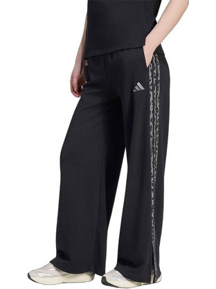 Adidas Sportswear Γυναικείο Παντελόνι Φόρμας Μαύρο KS7995