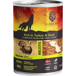Ambrosia Holistic Adult Grain Free with Turkey, Duck & Cranberries 395gr
