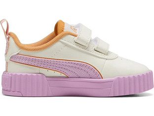 Puma Dora the Explorer Carina 3.0 Παιδικά Sneakers Μπεζ Ροζ 407770-01