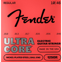 Fender 1250R Ultracore Σετ 6 Χορδές Ηλεκτρικής Κιθάρας Nickel Plated Steel 10-46" Normal Tension
