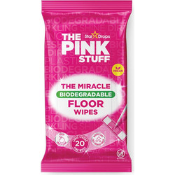The Pink Stuff The Miracle Biodegrable Floor Wipes 20τμχ