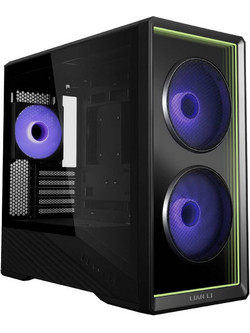 Lian Li Vector V150 INF Black Mini Tower Κουτί Υπολογιστή με Πλαϊνό Παράθυρο