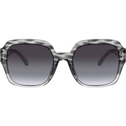 Tory Burch TY7143U 17858G Γυναικεία Γυαλιά Ηλίου Τετράγωνα Κοκάλινα Μαύρα με Μαύρο Φακό