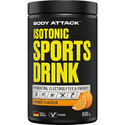Body Attack Isotonic Sports Drink Orange 800gr