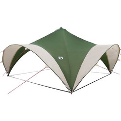 vidaXL Τέντα Παραλίας Πράσινη 500x500x350cm 42028607