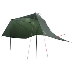 vidaXL Σκίαστρο Παραλίας Αυτοκινήτου Χακί 350x250cm 42028554