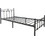 Pakoworld Wotso Κρεβάτι Μονό Μεταλλικό 90x190cm 386-000005