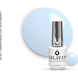 Gel.It.Up 5-in-1 Blue Serenity Base Coat Ημιμόνιμο Βερνίκι Νυχιών 15ml