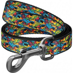 Waudog DC Batman Bright Λουρί Σκύλου 1.22m x 20mm Πολύχρωμο