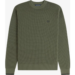 Fred Perry Ανδρικό Πουλόβερ Χακί K6507-X21