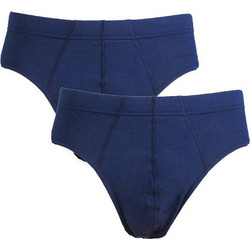 Minerva Ανδρικά Σλιπ Βαμβακερά Navy Μπλε 2Pack 90-20482-851
