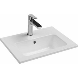 Bianco Flat Ένθετος Νιπτήρας Μπάνιου Πορσελάνης Λευκός 508-37050-300