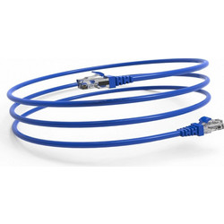 Inca U/UTP Cat.6 Καλώδιο Δικτύου Ethernet 2m Blue ICAT6-02TM