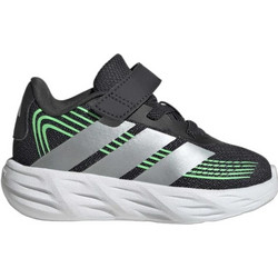Adidas Galaxy 8 Παιδικά Αθλητικά Παπούτσια για Τρέξιμο Μαύρα Λευκά Πράσινα KI1683