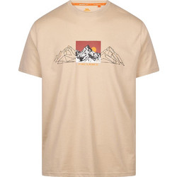 Trespass Grande Ανδρικό Αθλητικό T-Shirt Μπεζ MATOTSTR0125-SOS