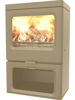 Charnwood Skye 7 Store Stand Almond Μαντεμένια Ξυλόσομπα 7kW