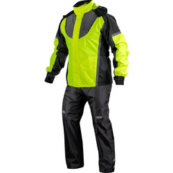 Nordcode Rainsuit Wave Ανδρικό Αδιάβροχο Σετ Μπουφάν & Παντελόνι Μαύρο Κίτρινο NOR000RAI18