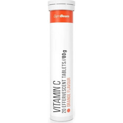 GymBeam Vitamin C Orange 20 Αναβράζοντα Δισκία