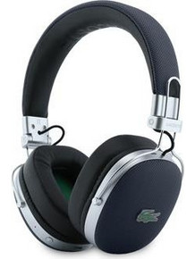 Lacoste Petit Pique ENC Ασύρματα Bluetooth Ακουστικά Over Ear με Noise Cancelling