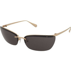 Max & Co MO0150 32A Γυναικεία Γυαλιά Ηλίου Cat Eye Μεταλλικά Χρυσά με Μαύρο Φακό