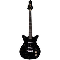 Danelectro Golden 1950's Ηλεκτρική Κιθάρα Double Cut με Μαγνήτες SS & Ταστιέρα Rosewood Black
