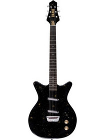 Danelectro Golden 1950's Ηλεκτρική Κιθάρα Double Cut με Μαγνήτες SS & Ταστιέρα Rosewood Black
