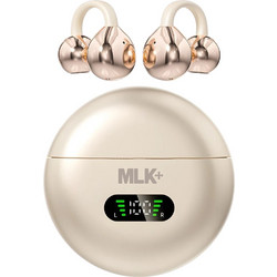 MLK+ Q71 AI Ακουστικά Bluetooth Open Ear Beige