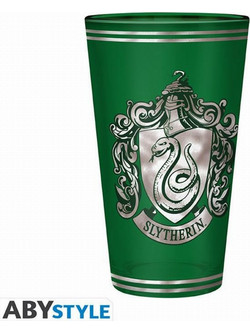 AbyStyle Ποτήρι Νερού Γυάλινo Harry Potter - Slytherin Premium Πράσινο 400ml ABYVER207