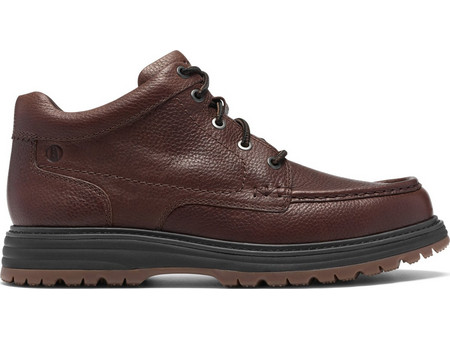 Clarks Melbury Hi Ανδρικά Μποτάκια Δερμάτινα Καφέ 26327841