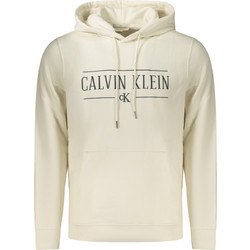 Calvin Klein Ανδρικό Φούτερ με Κουκούλα & Τσέπες Μπεζ LV04RH238G-YAS