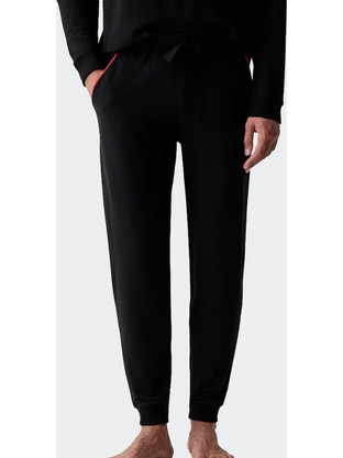 Hugo Boss Noah Ανδρικό Παντελόνι Φόρμας με Λάστιχο Μαύρο 50566158-001
