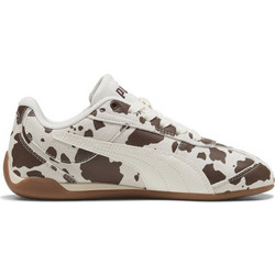 Puma Replicatch Γυναικεία Sneakers Λευκά Καφέ 407237-01