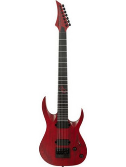 Solar Guitars A1.7ROP-29+ Ηλεκτρική Κιθάρα ST Style με Μαγνήτες HH & Ταστιέρα Ebony 7 Χορδών Red Open Pore Matte