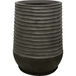 MarHome Κασπώ Δαπέδου Polyresin Μαύρο 53x69.5cm 06-10020-L