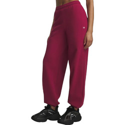 Under Armour Icon Flc Gym Γυναικείο Παντελόνι Φόρμας με Λάστιχο Μπορντό 6013546-622