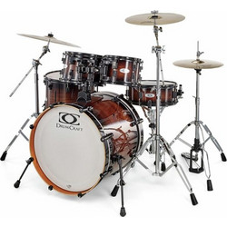 Drumcraft Series 4 Standard Cream Mocca Burst Bundle