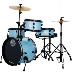 Ludwig Pocket Kit Crystal Blue Sparkle
