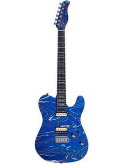 Sire Larry Carlton T7 SW New Gen Ηλεκτρική Κιθάρα T Style με Μαγνήτες HH & Ταστιέρα Maple Blue Swirl