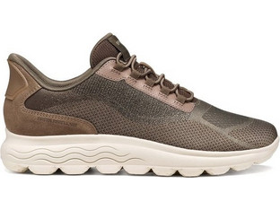 Geox Spherica Plus Γυναικεία Sneakers Μπρονζέ D6818A 0ZG22 C6297