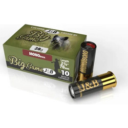 J&B Game Φυσίγγιο Μονόβολο 12Cal 70mm 28.5gr