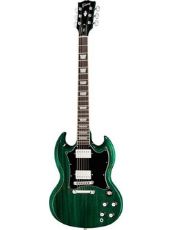 Gibson SG Standard Ηλεκτρική Κιθάρα Double Cut με Μαγνήτες HH & Ταστιέρα Rosewood Translucent Teal