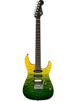 Charvel Pro-Mod Plus DK24 Ηλεκτρική Κιθάρα ST Style με Μαγνήτες HSS & Ταστιέρα Ebony Zombie Fade