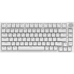 Ajazz AK820 Μηχανικό Gaming Πληκτρολόγιο TenKeyLess με Custom Blue Διακόπτες White